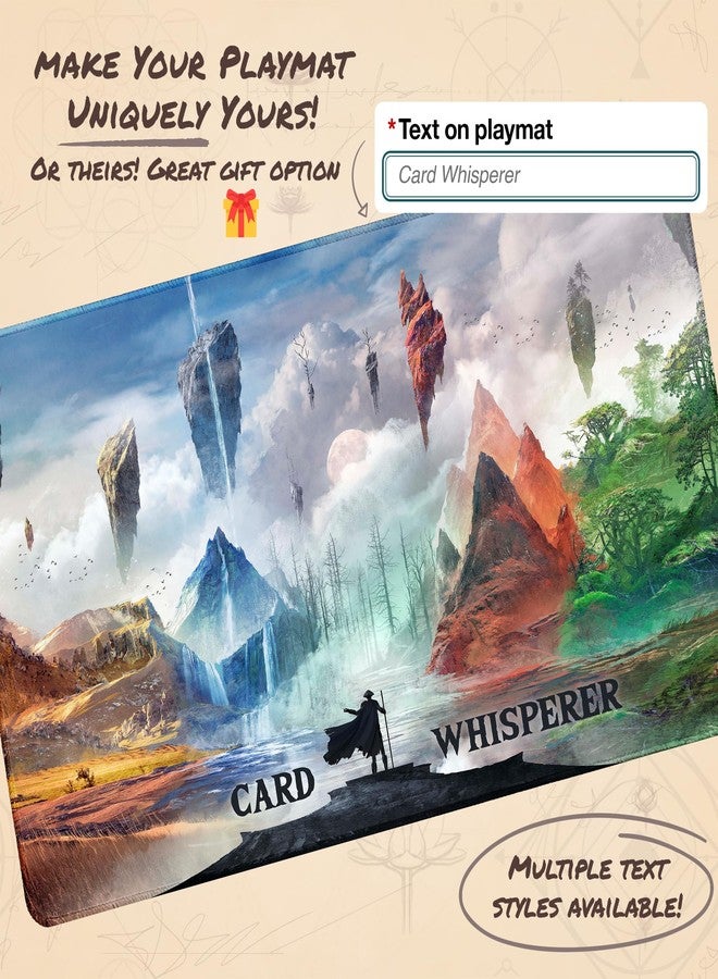 Paramint Eternal Wanderer (Stitched) - MTG Playmat - Compatible with Magic The Gathering Playmat - Play MTG, YuGiOh, TCG - Original Play Mat Art Designs & Accessories - Image 3